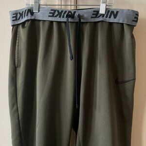 Nike Therma Training Pants Unisex/ Olive Green / Large